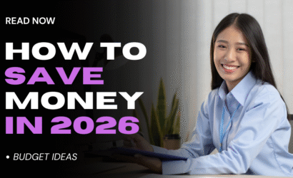 How to save money better in 2026 financial planning illustration with savings and coins.
