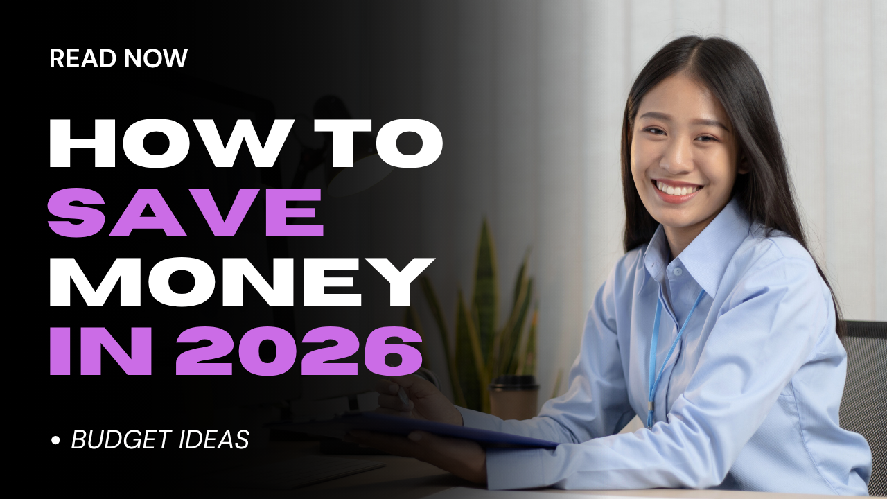 How to save money better in 2026 financial planning illustration with savings and coins.